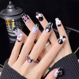 10pcs/Set Cartoon Little Devil Eye Press-On Nails