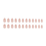 24pcs/Set Golden Edge Press-On Nails