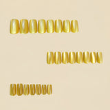 24pcs/Set Cat Eye Press-On Nails