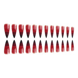 24pcs/Set Halloween Blood Drip Long Stiletto Press-On Nails