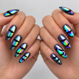 24pcs/Set Halloween Bat Press-On Nails