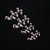 24pcs/Set Halloween Little Ghost Press-On Nails
