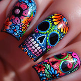 24pcs/Set Halloween Party Horror Costumes Press-On Nails