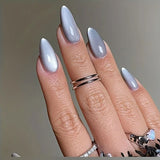 24pcs/Set Multi-Color Cat Eye Kit Press-On Nails