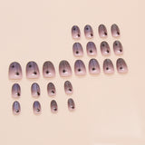 24pcs/Set Halloween Spider Press-On Nails