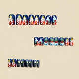 24pcs/Set Christmas Bow Christmas Tree Star Press-On Nails