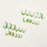 24pcs/Set Christmas Berry Collection Press-On Nails