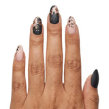 24pcs/Set Autumn-Winter Leaves and Flowers Press-On Nails