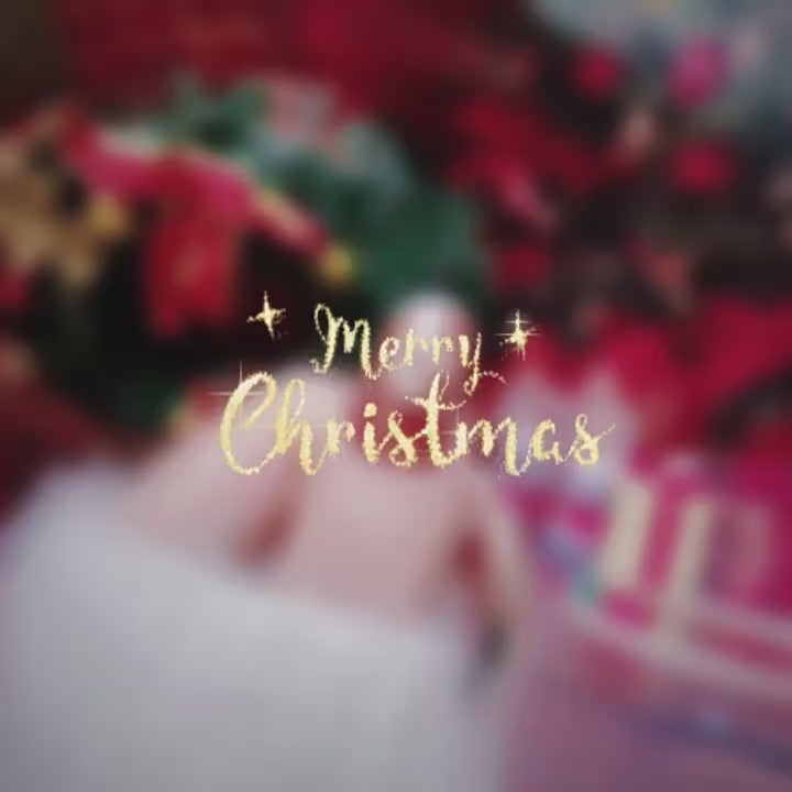 24pcs/Set Christmas Santa Snowman Tree Decor Set Press-On Nails